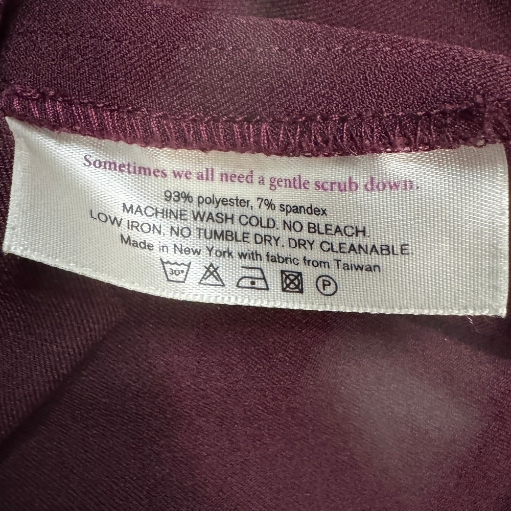 MM LaFleur Dress Womens Size 8 Plum Purple Career Work Office 3/4 Sleeve - Picture 8 of 10